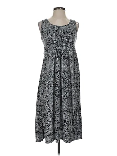 Pre-owned White Stag Casual Dress In Gray