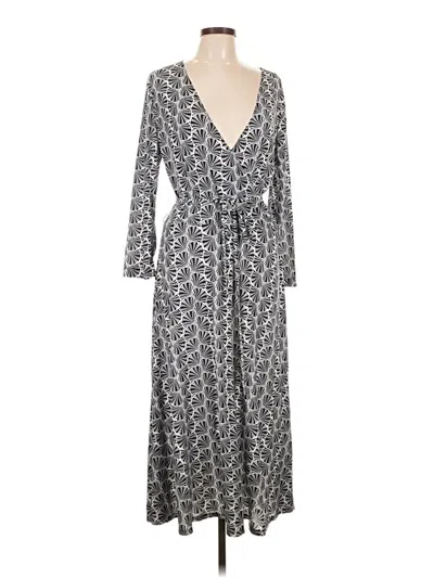 Pre-owned White Stag Casual Dress In Gray