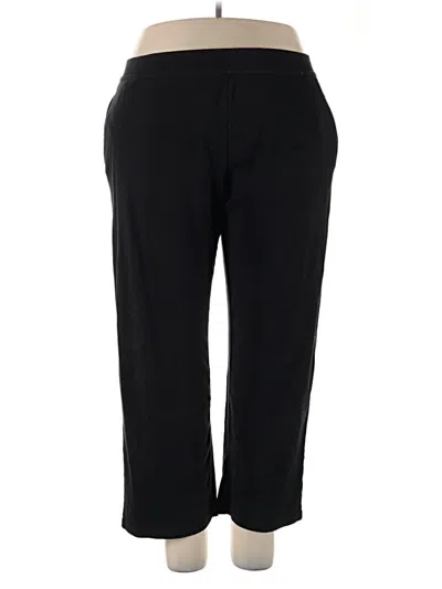 Pre-owned White Stag Casual Pants In Black