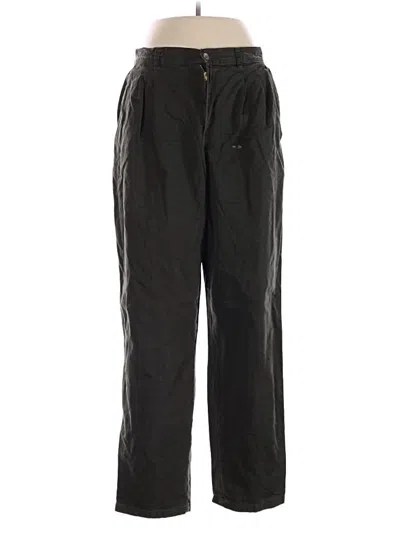Pre-owned White Stag Casual Pants In Black
