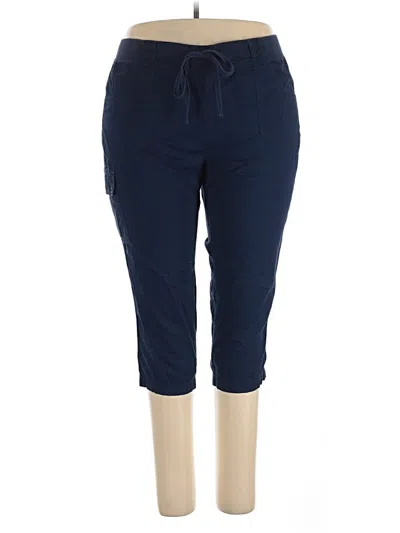 Pre-owned White Stag Casual Pants In Blue