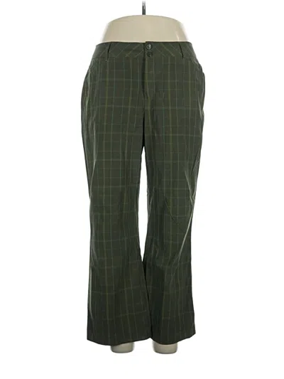 Pre-owned White Stag Casual Pants In Green
