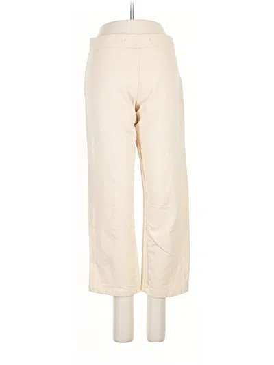 Pre-owned White Stag Casual Pants In Ivory