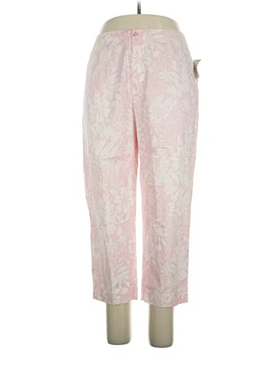 Pre-owned White Stag Casual Pants In Pink