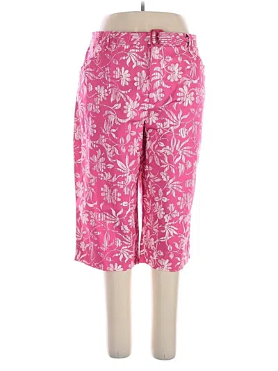 Pre-owned White Stag Casual Pants In Pink