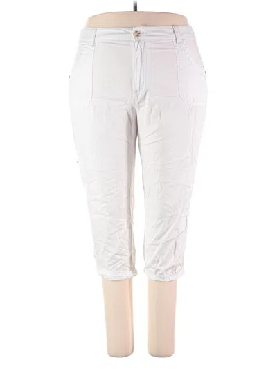 Pre-owned White Stag Casual Pants In Silver