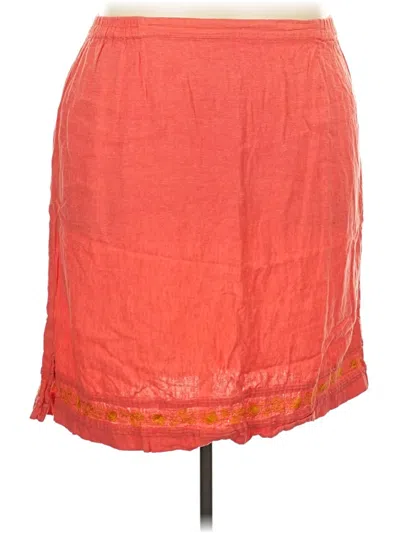 Pre-owned White Stag Casual Skirt In Orange