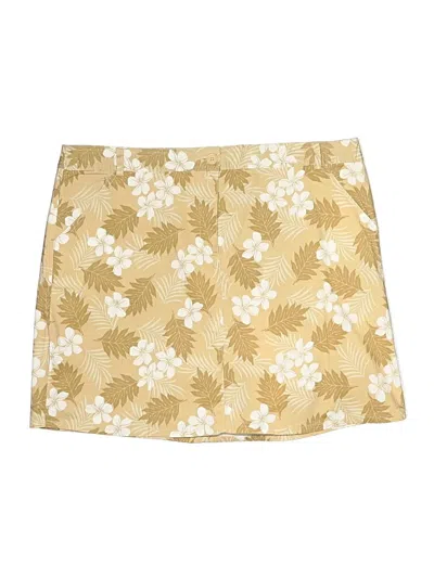 Pre-owned White Stag Casual Skirt In Tan