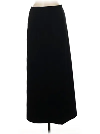 Pre-owned White Stag Formal Skirt In Black
