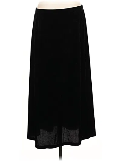 Pre-owned White Stag Formal Skirt In Black