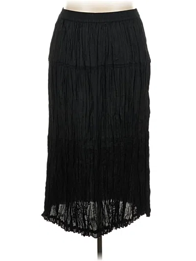 Pre-owned White Stag Formal Skirt In Black
