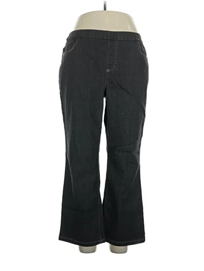 Pre-owned White Stag Jeans In Black