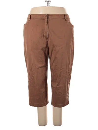 Pre-owned White Stag Khaki Pant In Brown