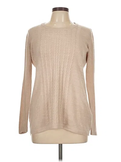 Pre-owned White Stag Long Sleeve T-shirt In Tan