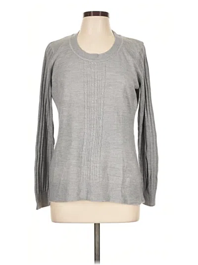 Pre-owned White Stag Pullover Sweater In Gray