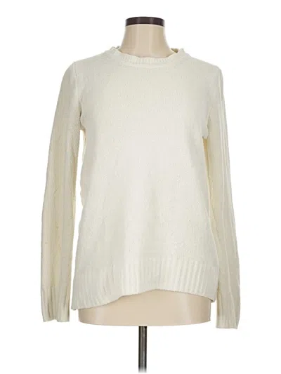 Pre-owned White Stag Pullover Sweater In Ivory