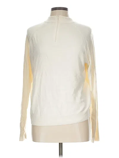 Pre-owned White Stag Pullover Sweater In Ivory