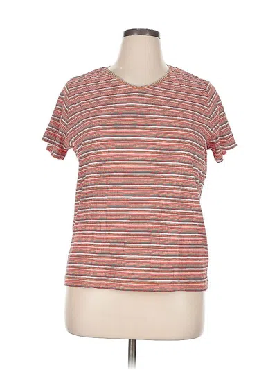 Pre-owned White Stag Short Sleeve T-shirt In Red