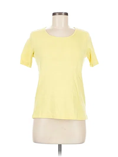 Pre-owned White Stag Short Sleeve T-shirt In Yellow