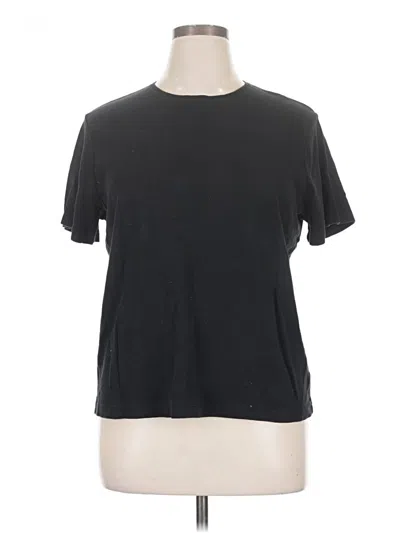 Pre-owned White Stag Short Sleeve T-shirt In Black