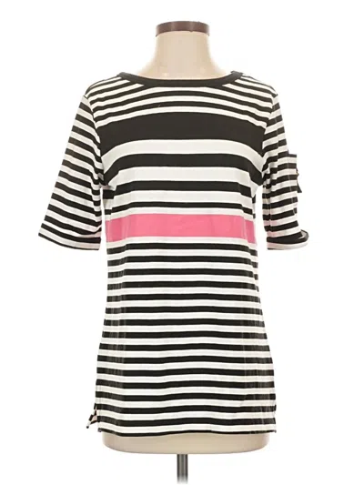 Pre-owned White Stag Short Sleeve T-shirt In Black