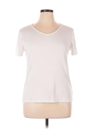 Pre-owned White Stag Short Sleeve T-shirt In Ivory