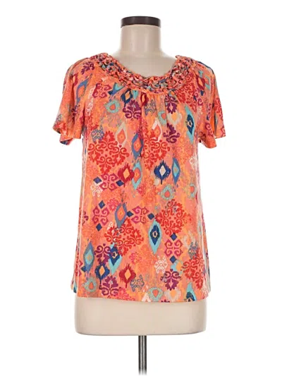 Pre-owned White Stag Short Sleeve T-shirt In Orange