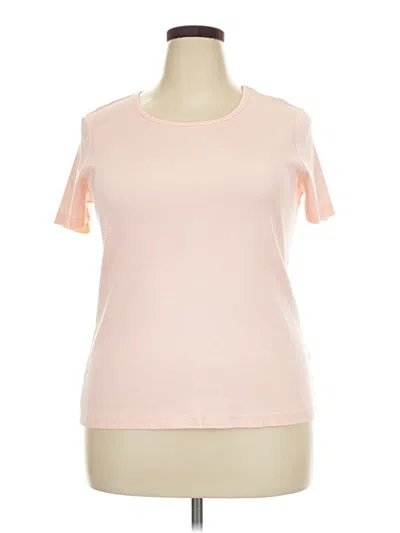 Pre-owned White Stag Short Sleeve T-shirt In Pink