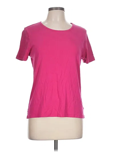 Pre-owned White Stag Short Sleeve T-shirt In Pink