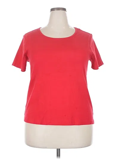 Pre-owned White Stag Short Sleeve T-shirt In Red