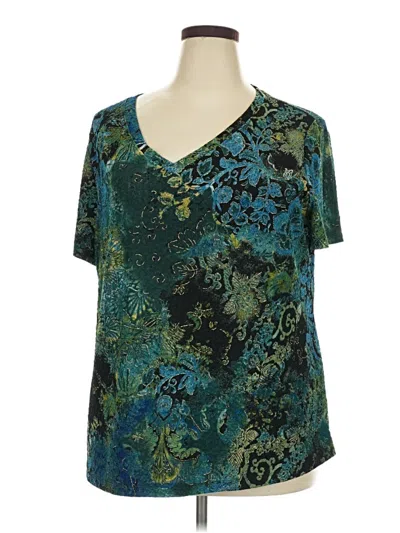 Pre-owned White Stag Short Sleeve T-shirt In Teal