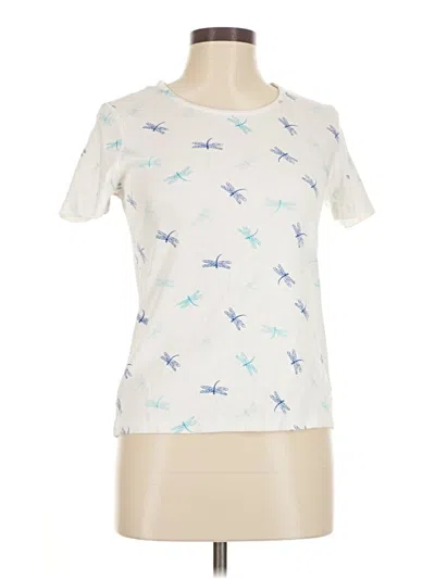 Pre-owned White Stag Short Sleeve T-shirt In White