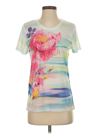 Pre-owned White Stag Short Sleeve T-shirt In White