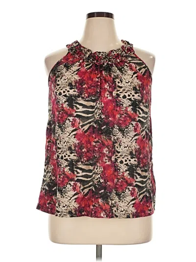 Pre-owned White Stag Sleeveless Blouse In Red