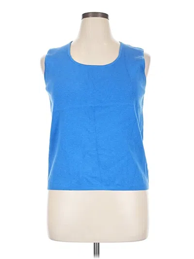 Pre-owned White Stag Sleeveless T-shirt In Blue
