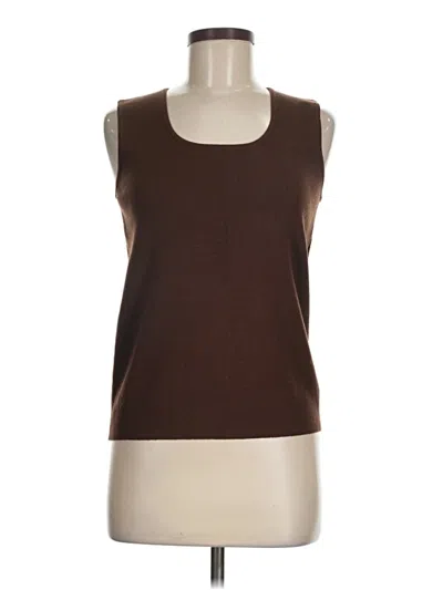 Pre-owned White Stag Sleeveless T-shirt In Brown