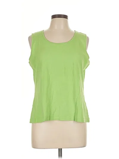 Pre-owned White Stag Sleeveless T-shirt In Green