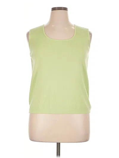 Pre-owned White Stag Sleeveless T-shirt In Green