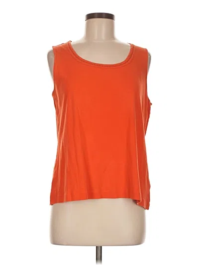 Pre-owned White Stag Sleeveless T-shirt In Orange