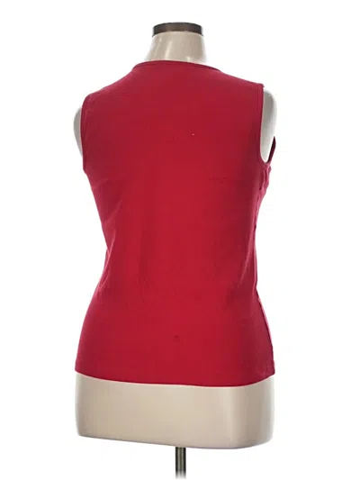 Pre-owned White Stag Sleeveless T-shirt In Red