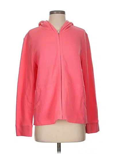 Pre-owned White Stag Zip Up Hoodie In Pink