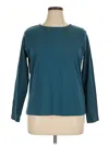 White Stuff 3/4 Sleeve T-shirt In Teal
