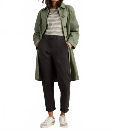 White Stuff Twister Chino Pants In Mid Blue In Green