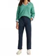 White Stuff Twister Chino Trouser In Dark Navy In Blue