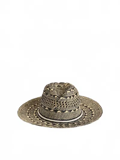 White Stuff Women's Mosaic Fedora In Black