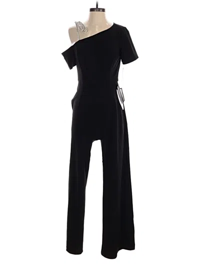 White Tie By Shani Jumpsuit In Black