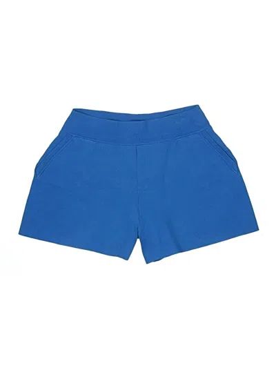 Pre-owned White + Warren Athletic Shorts In Blue