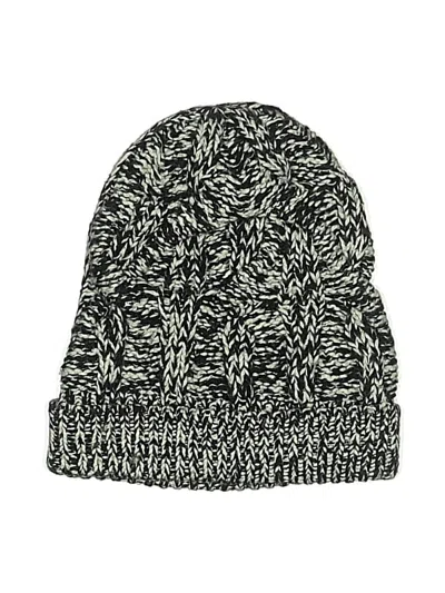 Pre-owned White + Warren Beanie Hat In Black