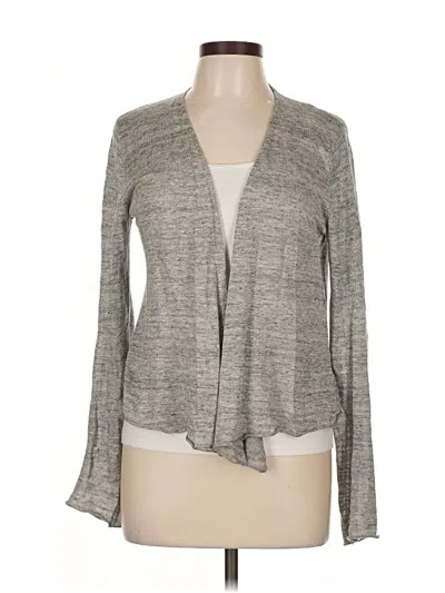 Pre-owned White + Warren Cardigan Sweater In Gray