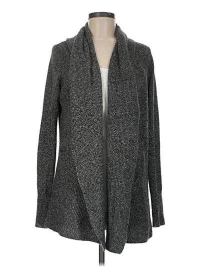 Pre-owned White + Warren Cardigan Sweater In Gray